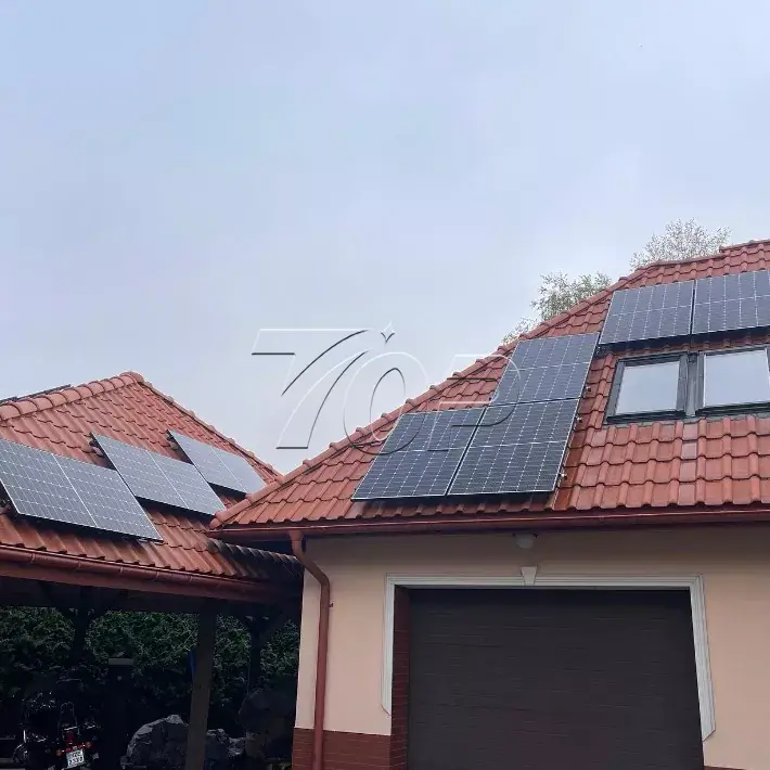 Słoneczny dach dachowy